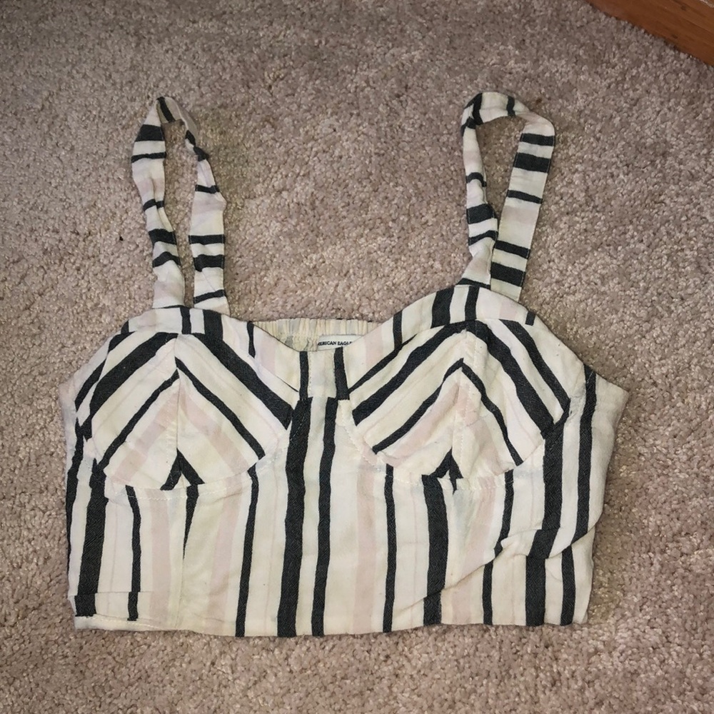 American eagle underwire crop top